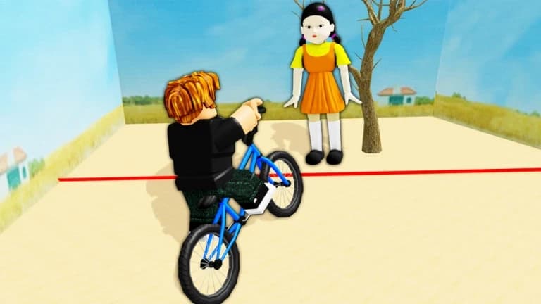 Obby But You're On a Bike
